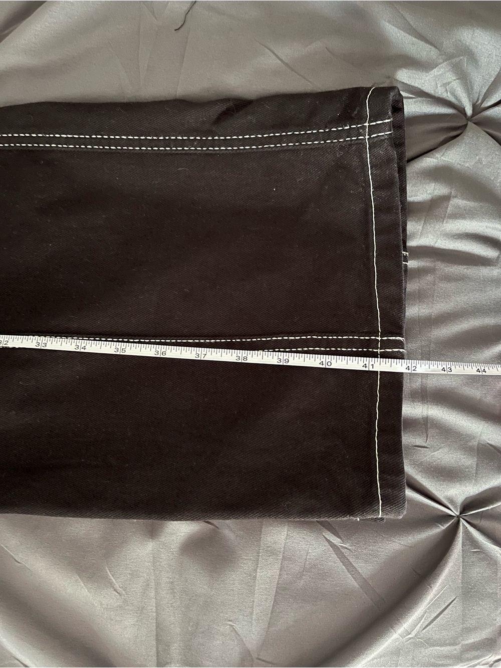 URBAN OUTFITTERS BDG contrast-stitch cargo pants/jeans - Size 31 - Picture 7 of 8